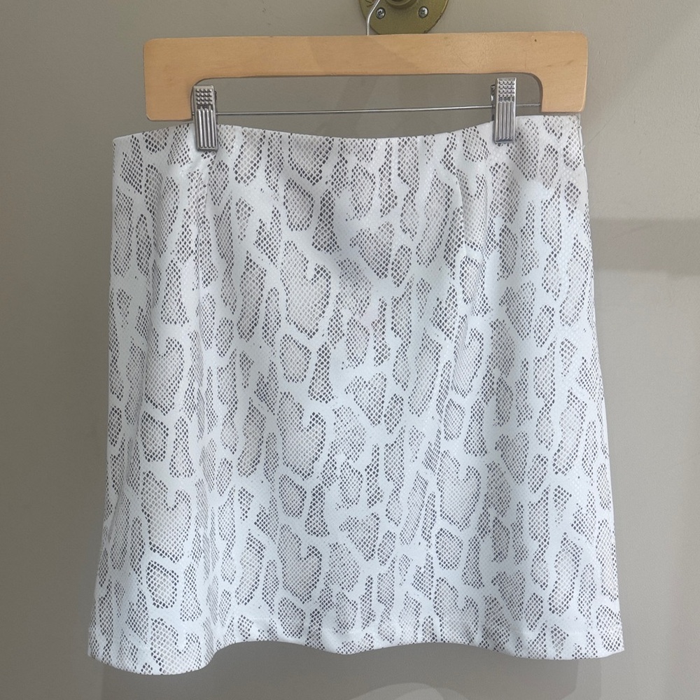 NWT Mini snake print skirt by BEREK SZ L